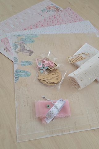 Kit Scrapbooking Bebé 
Sólo venta en persona