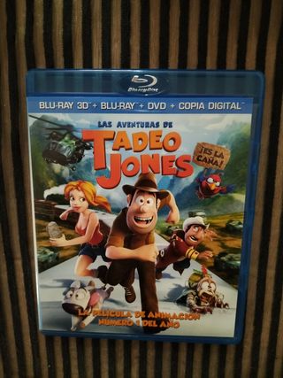Las Aventuras de Tadeo Jones Blu-ray 3D 2D
