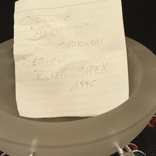 Vaso Apollo Swarovski Sipek 1996