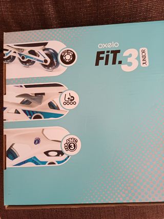 Patines en línea Oxelo FIT.3 Junior Talla 35-38