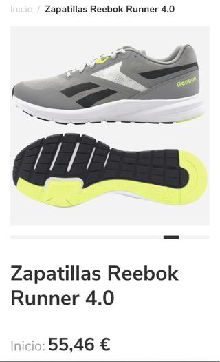 OFERTA! Reebok Runner 4.0 Nuevas