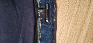 Pantalón premamá azul