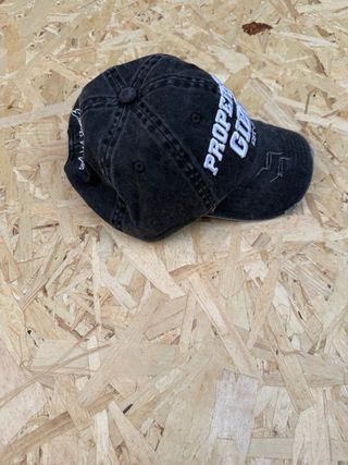 Unstructured Distressed denim Hat