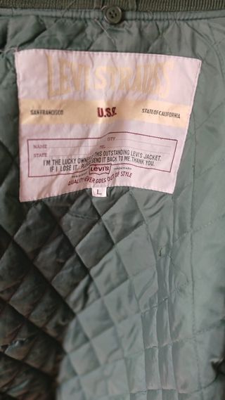 Chaqueta Levi's Verde Levi Strauss
