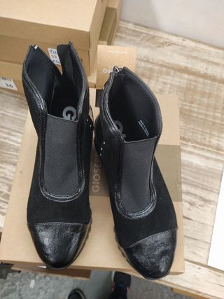 Botines Gioseppo Mujer Negro Talla 36