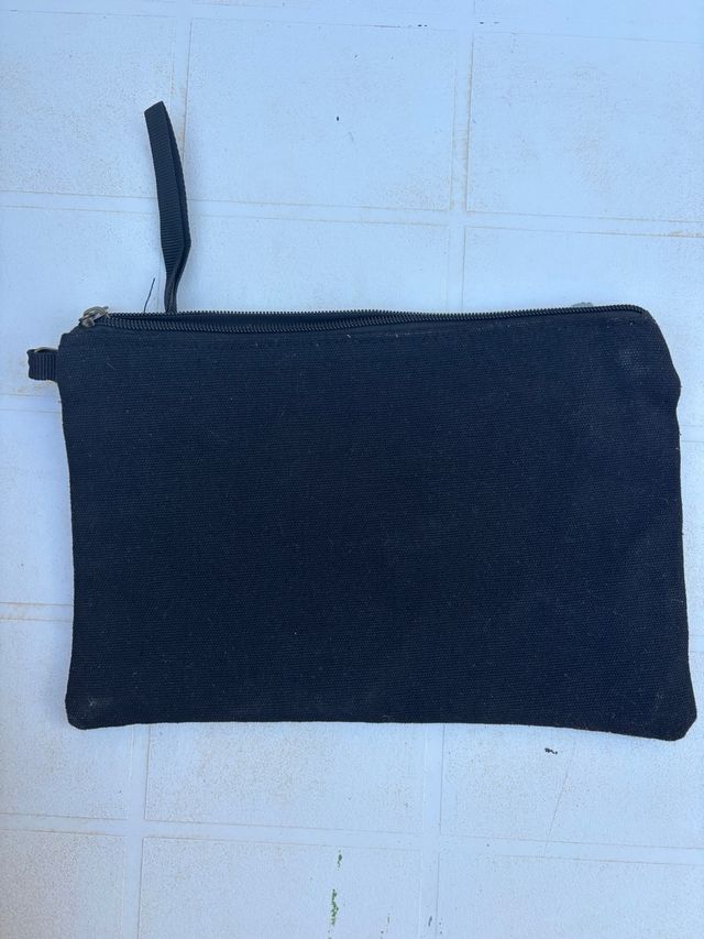 Bolso/Cartera de mano bordado multicolor