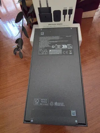 Samsung S25 FE + Cargador + Funda Transparente