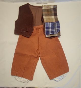 Traje Baturro/Pastor Niño Talla 1 Año 