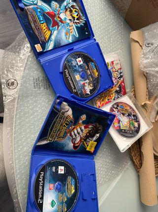 Lote 3 Juegos Saint Seiya PS2 y PS3