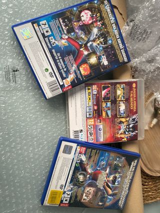 Lote 3 Juegos Saint Seiya PS2 y PS3