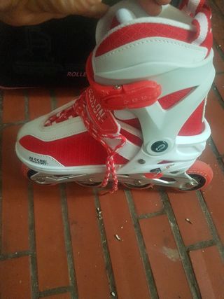 Patines Olsson Rojos y Blancos