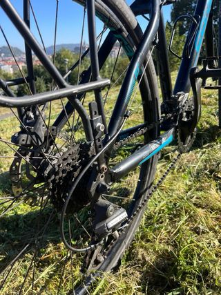 Bicicleta Conor 7200 con parrilladas. 