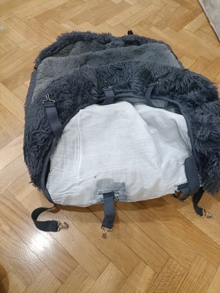 Funda Piel Oveja Asiento Coche