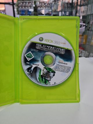 Xbox 360 Supreme Commander Juego