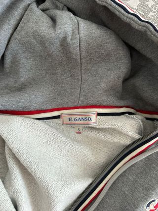 Sudadera El Ganso gris chico