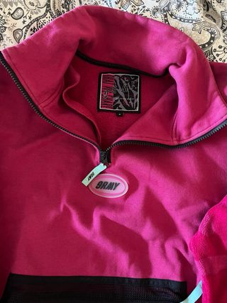 Sudadera GRMY Rosa Terciopelo Nueva