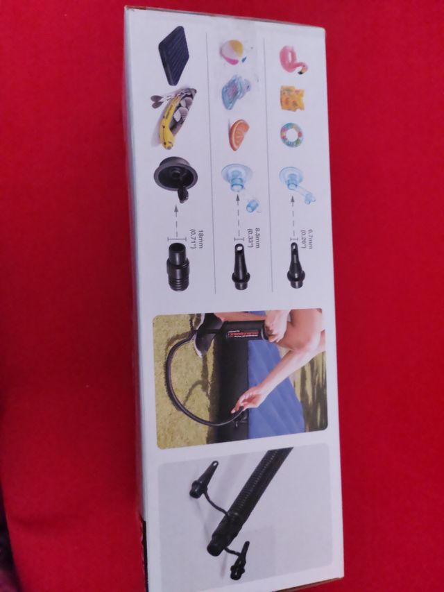 Inflador manual Intex Double Quick I