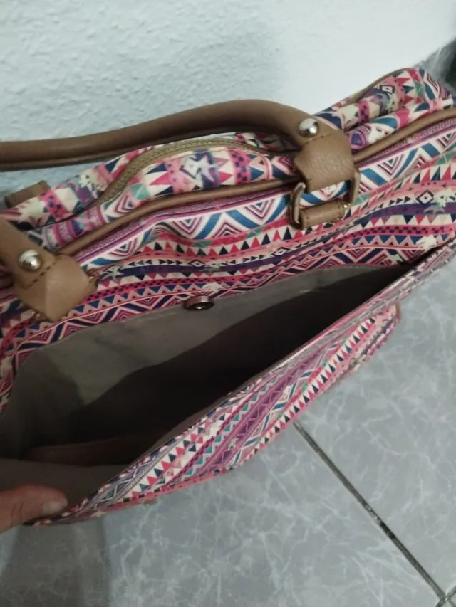 Bolso maletín imitación piel
