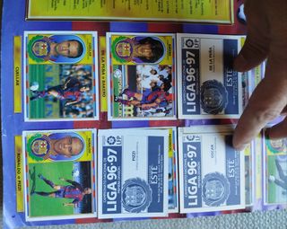 Álbum Cromos Liga Este 96/97 Completo. 1996 1997 