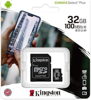 Tarjetas Kingston SD microSD 32GB 64GB 128GB