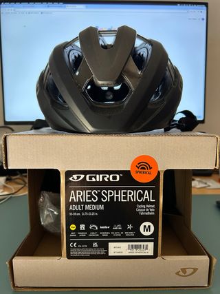Casco Giro Aries Spherical Talla M Negro