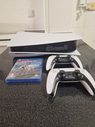 PS5 con Lector + 2 Mandos