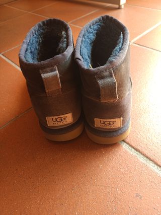 Ugg scamosciate blu