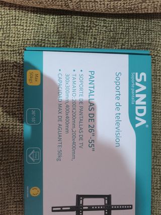 Soporte de Pared TV SANDA 26-55 Max 50kg