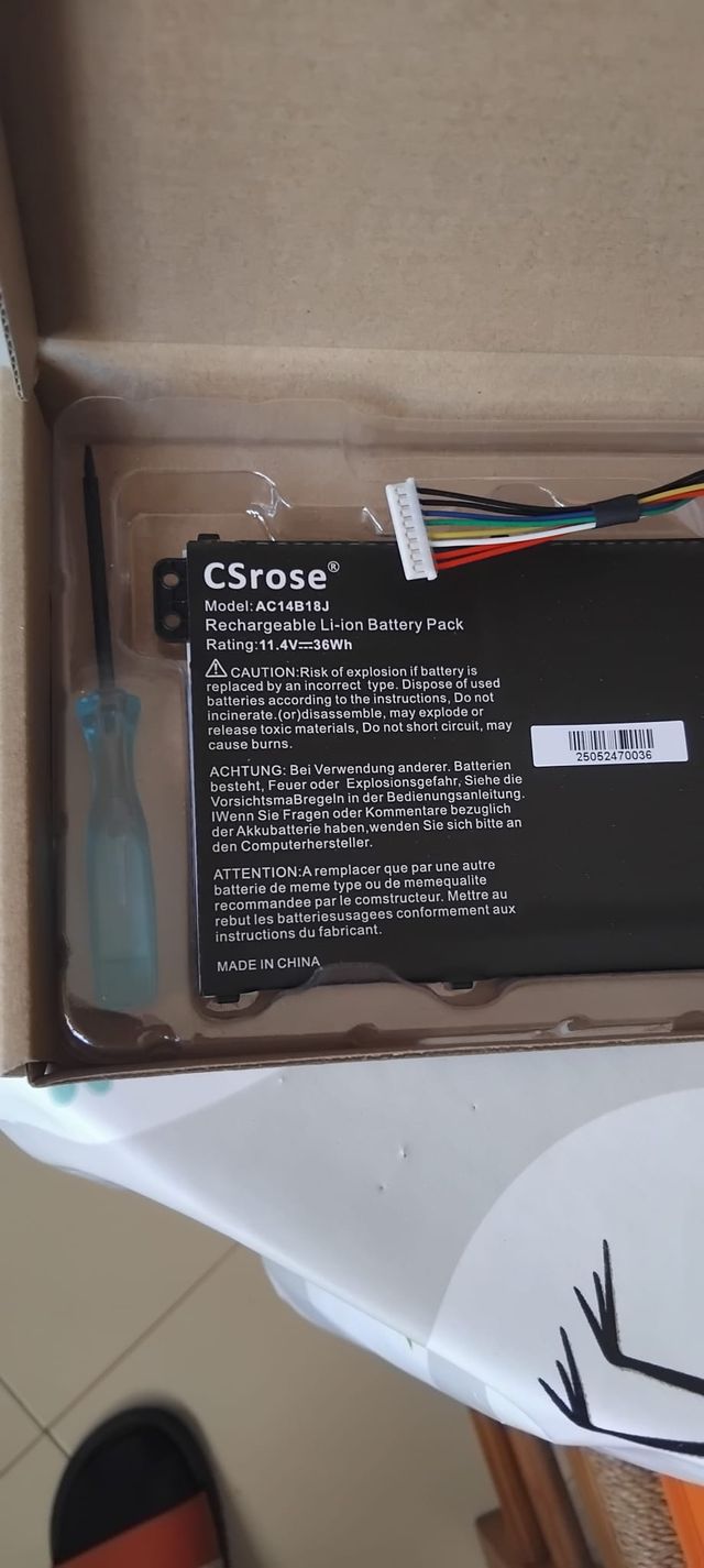 Bateria nova para Laptop Acer