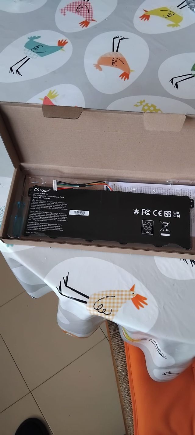 Bateria nova para Laptop Acer