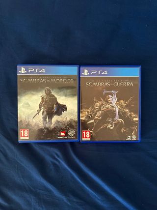 Pack PS4 Sombras de Mordor y Sombras de Guerra