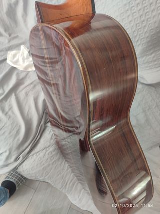 Guitarra Vicente Carrillo Pasión flamenco Negra