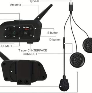 Intercomunicadores V6 Plus Rider