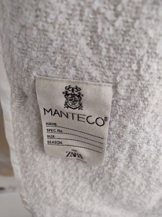 Chaqueta Zara Lana Beige Talla S