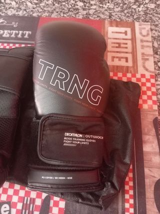 Guantes de boxeo Decathlon 8 oz