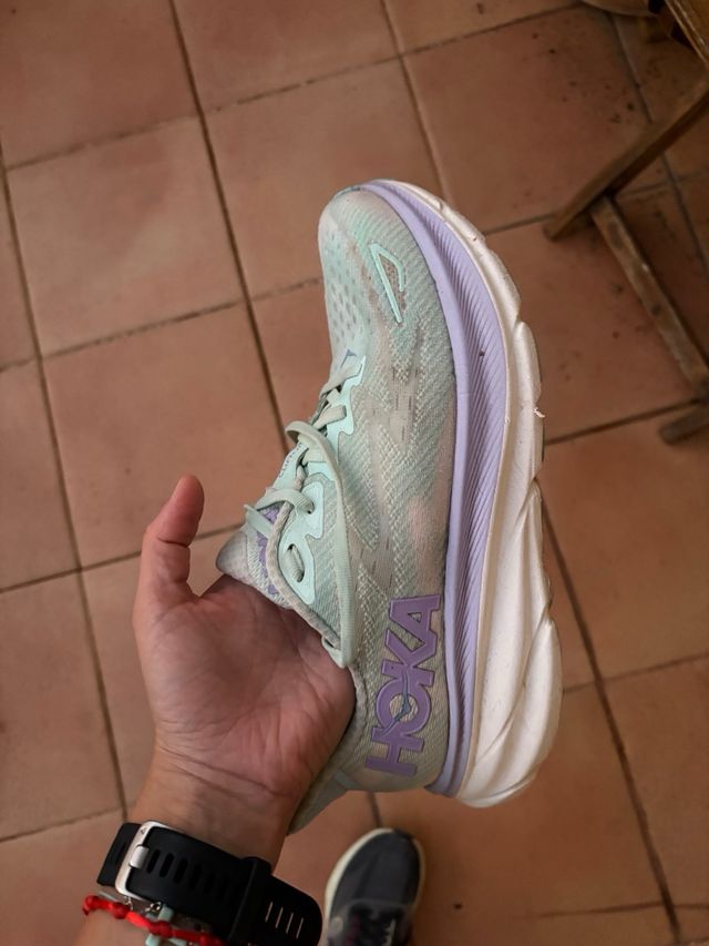 Zapatillas Hoka Clifton 9 Morado/Teal