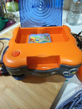 Consola Vtech V.Smile Naranja/Azul