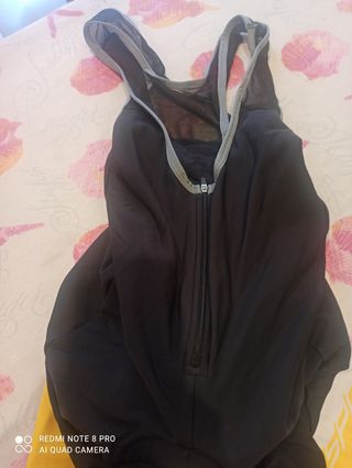Maillot ciclismo mujer Btwin talla S con badana