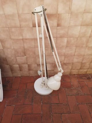 Lámpara de pie articulada vintage 2m