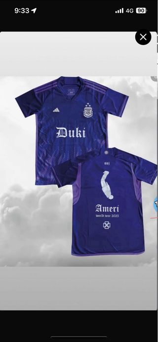 Camiseta duki libre 
