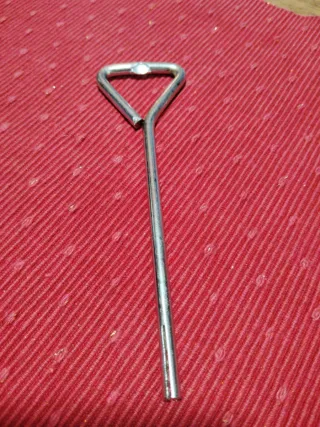 Abrebotellas antiguo abrelatas metal inox