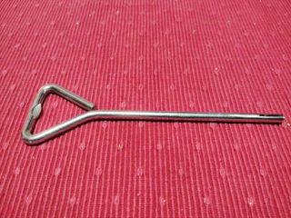 Abrebotellas antiguo abrelatas metal inox