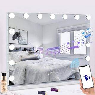 Espejo Maquillaje FENCHILIN con Altavoz Bluetooth