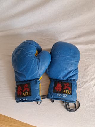 Guantes Boxeo AKU 12-OZ Azul