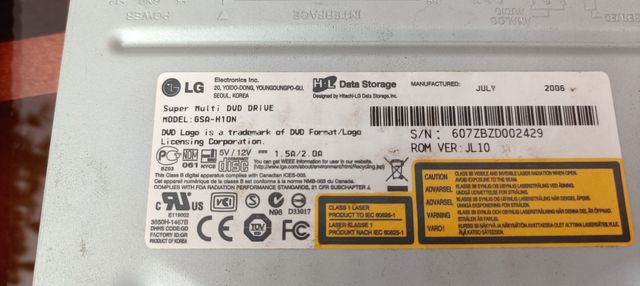 Grabadora CD/DVD LG Super Multi