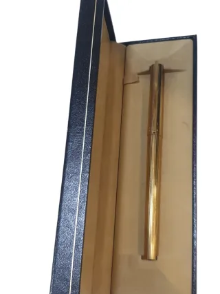 Bolígrafo S.T. Dupont Orfèvres Paris Dorado
