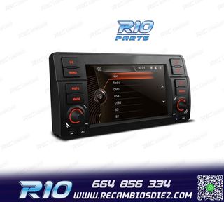 RADIO NAVEGADOR 7" PARA BMW SERIE 3 E46 98-06 USB GPS TACTIL