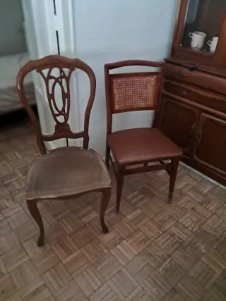 Juego de 2 sillas de comedor