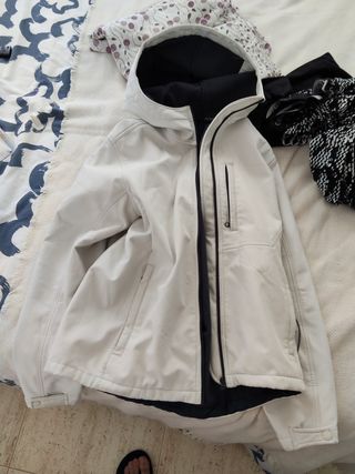 Chaqueta Zara Gris Talla M