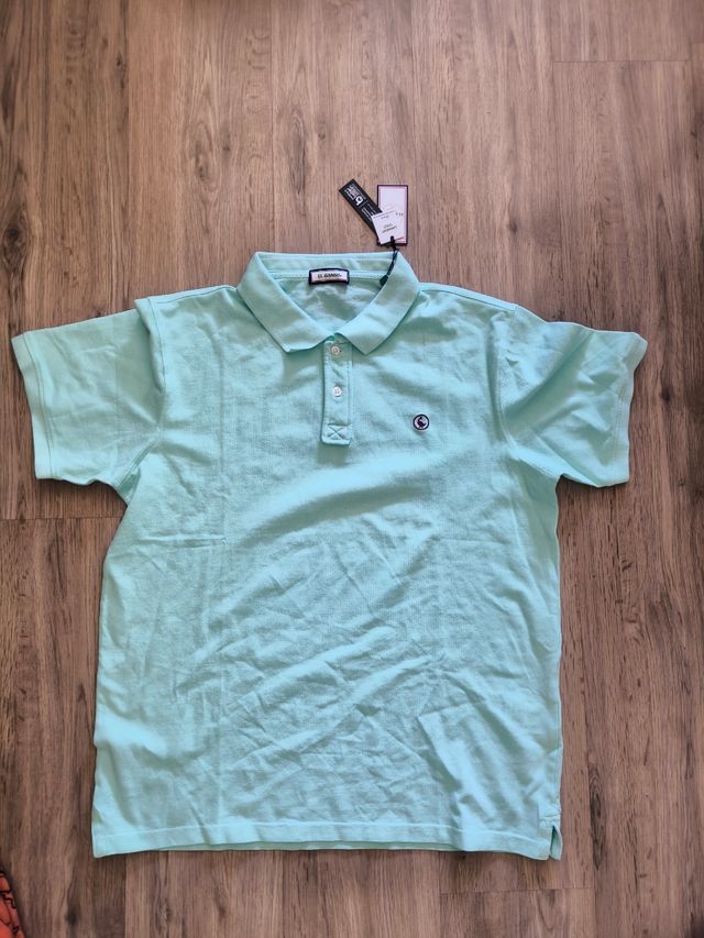 Polo El Ganso Talla L Color Teal